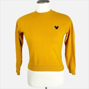 CLEARANCE -- Disney x H&M Divided Light Orange Mickey Mouse Sweater (XS)